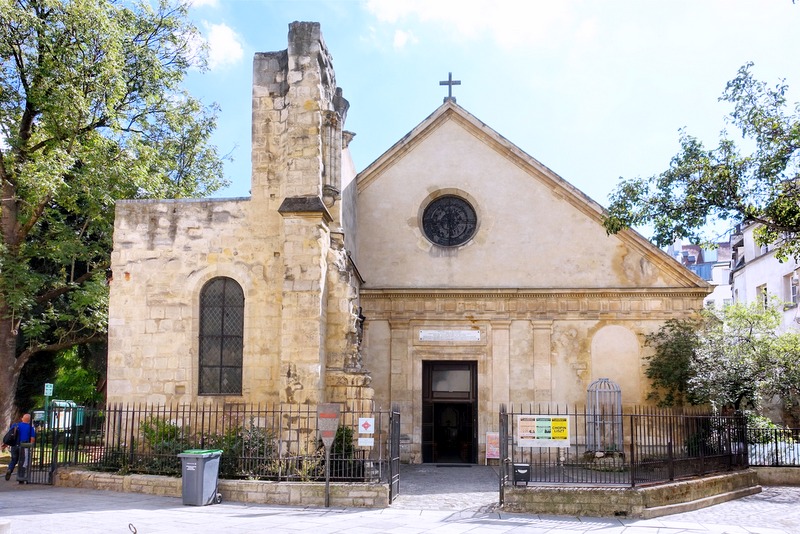 Paris Eglise Saint Julien le Pauvre, histoire mouvementée de l'une